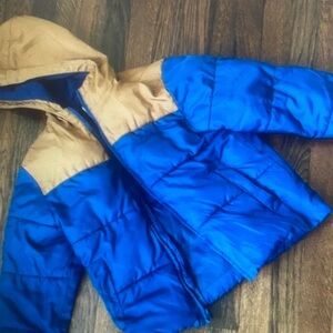 Kids Blue and Tan Jacket